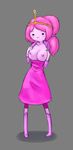  adventure_time cartoon_network clothed clothing female grey_background happy humanoid nipples not_furry pink_nipples princess_bubblegum simple_background smile solo source_request undressing unknown_artist 