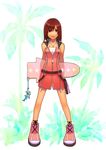  artist_request breasts kairi_(kingdom_hearts) kingdom_hearts kingdom_hearts_ii medium_breasts red_hair short_hair solo source_request 