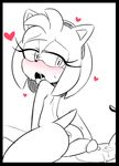  &lt;3 2017 amy_rose anthro anus blush butt cum cum_on_stomach duo female hearlesssoul hedgehog male male/female mammal nude on_top open_mouth penis reverse_cowgirl_position sex sonic_(series) tongue tongue_out 