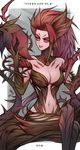 cleavage league_of_legends monster_girl seo-love zyra 