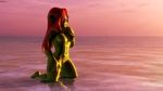  3d_(artwork) bluegirl91 breasts digital_media_(artwork) eyewear female goblin green_skin hair humanoid nipples nude pussy red_hair solo sunglasses video_games warcraft 