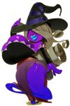  2017 3_fingers alpha_channel big_breasts breasts clothed clothing digital_media_(artwork) dragon&#039;s_crown female ghost hair_over_eyes hat hi_res huge_breasts lips lipstick makeup mario_bros nintendo not_furry paper_mario purple_skin shadow_queen smile solo sorceress_(dragon&#039;s_crown) spirit theboogie video_games witch_hat 