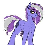  2017 animal_genitalia animal_penis berry_frost cutie_mark earth_pony equine equine_penis fan_character feral hair hi_res horse looking_at_viewer male mammal my_little_pony penis pony simple_background solo whisperfoot white_background 
