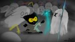  2016 cat feline ghost halloween holidays kochich magic mammal momo_(google) spirit yellow_eyes 