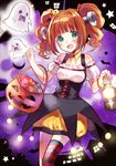  blush candy frankenstein frankenstein&#039;s_monster ghost ginger_hair halloween lantern pumpkin tagme takatsuki_yayoi 