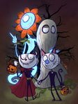  2017 animate_inanimate atlas-white clothed clothing cup cuphead_(character) cuphead_(game) footwear gloves halloween holidays humanoid male mugman not_furry object_head simple_background straw video_games 