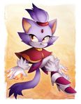  anthro blaze_the_cat cat clothed clothing ericitos feline female fire freedomfightersonic mammal solo sonic_(series) 