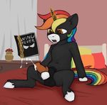  cum equine fan_character horse mammal marsminer masturbation my_little_pony pony rainbow_heart solo 