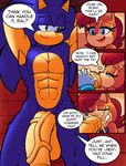  big_penis chipmunk comic cum cum_in_mouth cum_inside dreamcastzx1 fellatio female hedgehog huge_penis male mammal oral patreon penis rodent sally_acorn sex sonic_(series) sonic_the_hedgehog 