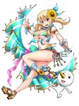  :d ankle_ribbon armlet ass bare_shoulders bikini blonde_hair blue_ribbon breasts brown_eyes cleavage fairy_tail flower full_body genezizpaz hair_between_eyes hair_flower hair_ornament high_heels holding_key jewelry large_breasts leg_up long_hair lucy_heartfilia nail_polish navel necklace open_mouth outstretched_arms pink_nails plue ribbon shiny shiny_skin sideboob smile solo stomach striped striped_ribbon sunflower swimsuit toenail_polish transparent_background twintails underboob wrist_ribbon yellow_flower 