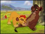  animal_genitalia anus balls disney duo feline kaion kion kovu licking lion lion_cub male male/male mammal penis the_lion_guard the_lion_king tongue tongue_out 