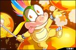  2017 arashi-h claws koopaling lemmy_koopa magic male mario_bros nintendo video_games 