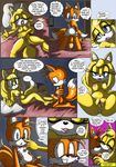  after_sex big_breasts big_penis breasts cum female male male/female miles_prower nose_bleeding penis raianonzika sonic_(series) sonic_boom zooey_the_fox 