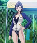  1girl character_request cowboy_shot screencap source_request stitched swimsuit 