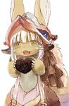  animal_ears made_in_abyss nanachi transparent_png tsukushi_akihito 