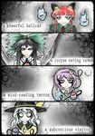  animal_ears bad_deviantart_id bad_id blackmorass cat_ears hat highres kaenbyou_rin komeiji_koishi komeiji_satori multiple_girls reiuji_utsuho ribbon touhou 