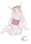  akazukin_chacha blonde_hair cosplay kimono magical_princess open_eyes sitting 