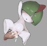  abdominal_bulge cum cum_drip cum_in_pussy cum_inside cum_on_penis disembodied_penis dripping duo erection female green_hair hair hi_res human humanoid larger_male male male/female male_penetrating mammal nintendo not_furry open_mouth penetration penis pok&eacute;mon pok&eacute;mon_(species) pussy ralts sex simple_background size_difference smaller_female solo_focus vaginal vaginal_penetration video_games youjomodoki 
