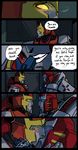  &lt;3 2015 aircraft alien ambulon_(transformer) autobot better_version_at_source blue_eyes blush comic cybertronian dialogue digital_media_(artwork) english_text eyes_closed finger_biting glowing hallway hi_res humanoid invalid_tag kissing living_aircraft living_machine locker locker_room machine making_out male not_furry open_mouth pharma_(transformers) pussy_juice robot schandbringer simple_background sound_effects speech_bubble standing teeth text transformers window yellow_eyes 