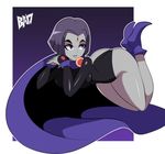  1girl ass bigdead93 raven_(dc) solo teen_titans 