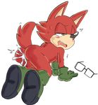  after_sex alpha_channel anthro anus balls big_ears blush butt canine clothing cum cum_in_ass cum_inside cum_on_anus cum_on_balls cum_on_butt custom_character_(sonic_forces) erection eyewear footwear fur glasses gloves half-closed_eyes hi_res male male/male mammal open_mouth orange_eyes penis pointy_ears presenting presenting_anus presenting_hindquarters senshion sharp_teeth shoes simple_background solo sonic_(series) sonic_forces sweat teeth tongue transparent_background video_games wolf 