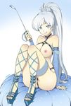  1girl breasts eudetenis highres nipples rwby solo tagme weiss_schnee 