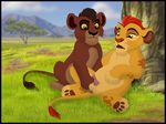  anal animal_genitalia balls cub disney duo erection feline feral feral_on_feral fingering kaion kion kovu lion male male/male mammal penis the_lion_guard the_lion_king young 