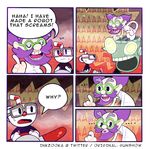  animated_inanimate cup cuphead_(character) cuphead_(game) dr._kahl dr._kahl&#039;s_robot gunshowcomic human humanoid humor inkzooka_(artist) machine male mammal meme not_furry object_head parody robot tagme video_games 