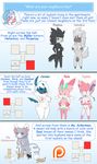  2017 absol anthro areola balls breasts chibi comic dialogue dickgirl eeveelution english_text female furfrou glameow hi_res intersex lurantis lysergide nintendo nipples patreon penis pok&eacute;mon pok&eacute;mon_(species) prilly_(lysergide) primarina pussy sylveon text video_games 
