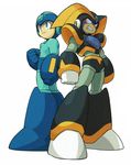  forte_(rockman) highres multiple_boys official_art rockman rockman_(character) rockman_(classic) 