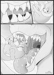  buizel charizard macro micro mouth_shot nintendo open_mouth oral_vore pok&eacute;mon pok&eacute;mon_(species) s2-freak saliva size_difference sky teeth tongue video_games vore 