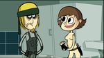  hotdiggedydemon june_n_irrek meryl_silverburgh metal_gear_solid mickey_the_dick solid_snake wacky_game_jokez_4_kidz wgj4k 