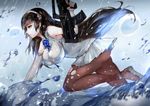  erect_nipples girls_frontline gun heels pantyhose qbz-95 torn_clothes vardan wet 