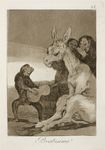  1799 18th_century ambiguous_gender ancient_furry_art aquatint clapping clothed clothing donkey equine etching francisco_goya fur group guitar hi_res hooves human laugh license_info los_caprichos mammal monkey monochrome musical_instrument nude open_mouth playing_music primate proper_art public_domain semi-anthro sepia shirt simple_background sitting smile spanish_text standing text traditional_media_(artwork) 