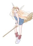  akazukin_chacha blonde_hair broom magical_princess open_eyes 