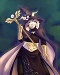  asriel_dreemurr belt cape caprine clothing deijii delta_rune gloves goat god_of_hyperdeath hat looking_at_viewer magic_user male mammal pointy_hat robe staff undertale video_games witch yellow_eyes 