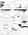  blood canine comic dialogue feral human macro male mammal s2-freak text wolf 