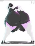  2018 anthro big_breasts big_butt bovid breasts butt caprine curvaceous female goat huge_breasts huge_butt hyper hyper_breasts mammal nipples nude pussy pussy_juice rohan_scribe solo standing thick_thighs 