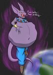  beerus belly big_belly cat dragon_ball dragon_ball_super feline hand_on_stomach male mammal open_mouth pancak3 tongue vore 