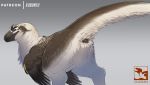  2019 ambiguous_gender animal_genitalia beak butt cloaca dakotaraptor dinosaur dromaeosaurid feathered_dinosaur feathers feral qwertydragon reptile saurian_(game) scalie solo theropod 