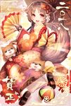  animal_ears ayamori_mimi kimono tagme tail 
