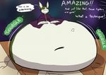  belly big_belly blush dragon_ball dragon_ball_super pancak3 post_vore vore 