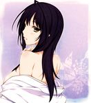  absurdres back black_hair breasts highres iizuki_tasuku izumi_wakoto large_breasts lovely_x_cation_2 official_art scan sideboob 