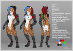  absurd_res ambious_gender cyber cybernetics cyborg feline female gender_shifter hair hat hi_res long_hair machine male mammal model_sheet saber-toothed_cat werwoz 