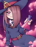  1girl little_witch_academia solo sucy_manbavaran witch_hat 