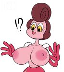  1girl baroness_von_bon_bon breasts cuphead large_breasts solo 