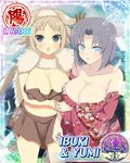  2girls breasts ibuki_(senran_kagura) multiple_girls yumi_(senran_kagura) 