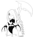  1girl little_witch_academia scythe solo sucy_manbavaran 