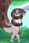 2017 animated anthro black_nipples black_nose blush breasts canine digital_media_(artwork) female fur grey_fur grey_tail hair hypnosis iamaneagle_(artist) mammal mind_control nipples nude pussy reptile scalie smile snake spiral_eyes wolf zoey_(iamaneaglet) 
