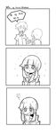  3koma :d :o @_@ artist_name bangs blunt_bangs blush comic english eyebrows_visible_through_hair greyscale highres jacket kion-kun long_hair looking_down monochrome multiple_boys nervous_smile o_o open_mouth original otoko_no_ko parted_lips sailor_collar school_uniform serafuku short_sleeves smile stutter twitter_username |_| 